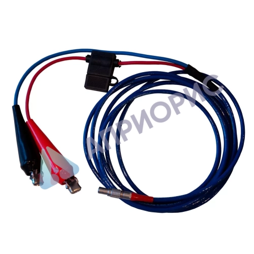 Кабель питания от автоаккумулятора для Trimble GPS (зажимы, 5 м)